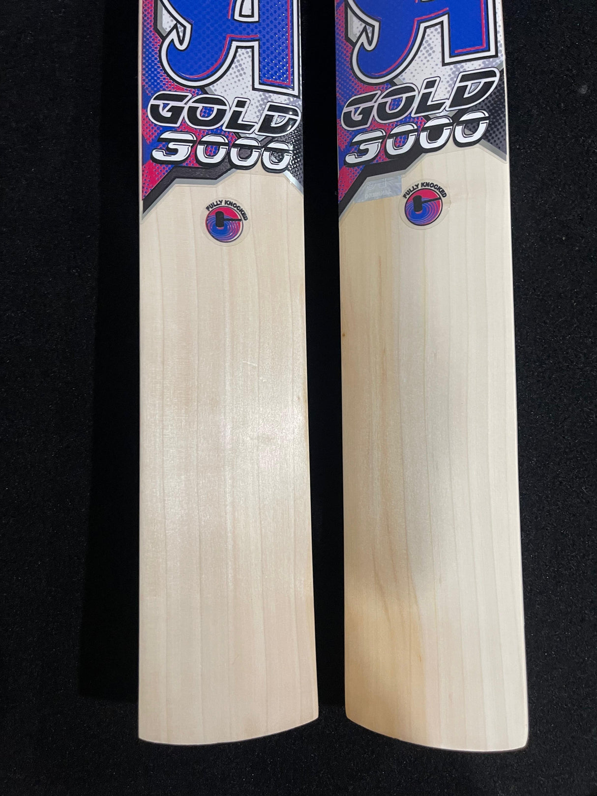 CA Gold 3000 English Willow Cricket bat | 1180g 7 grains & 1160g 6 Grains - 2.7 lb