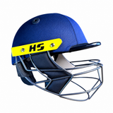 HS 41 Cricket Batting Helmet - Neck Protection | Dark Blue