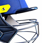 HS 41 Cricket Batting Helmet - Neck Protection | Dark Blue