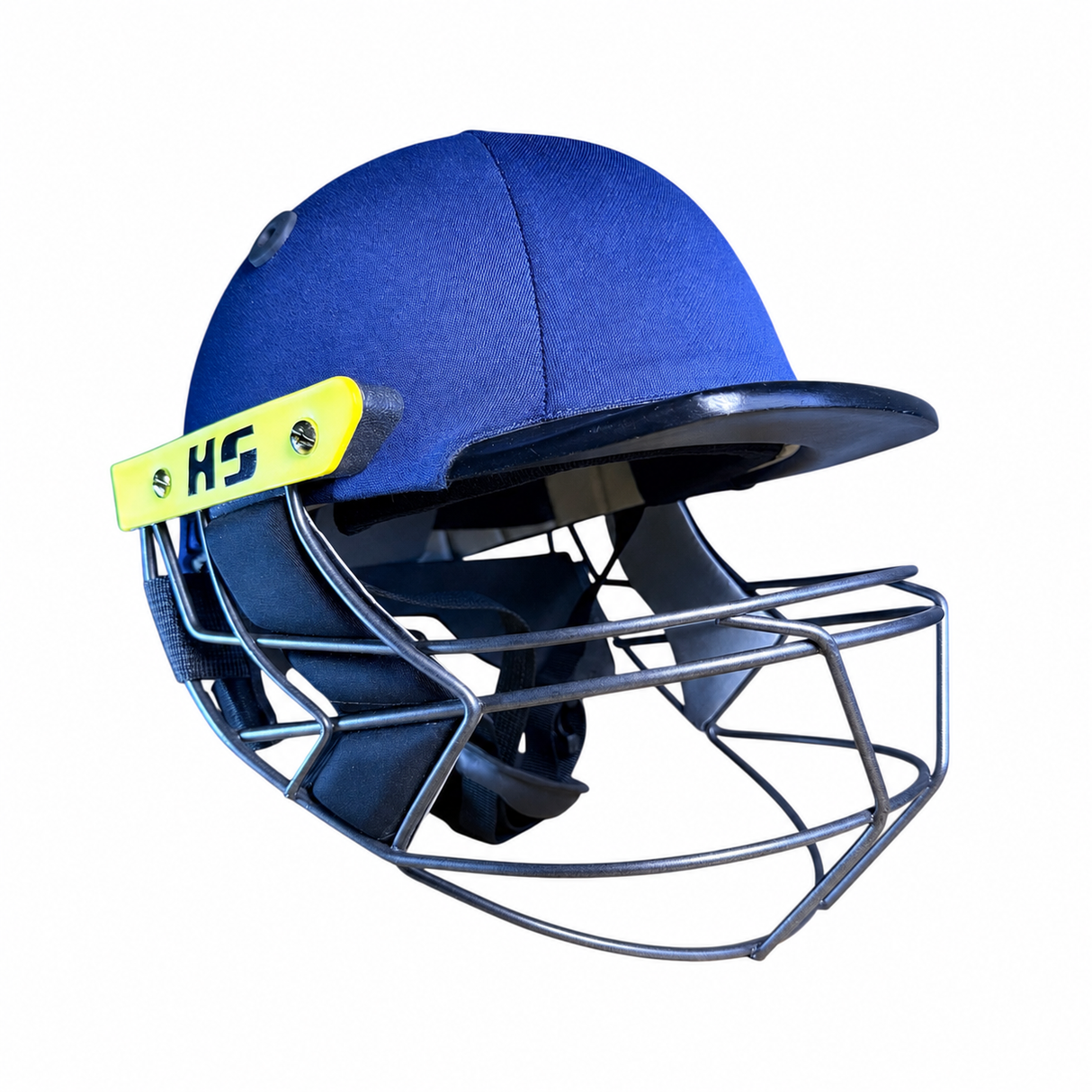 HS 41 Cricket Batting Helmet - Neck Protection | Dark Blue