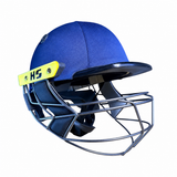 HS 41 Cricket Batting Helmet - Neck Protection | Dark Blue