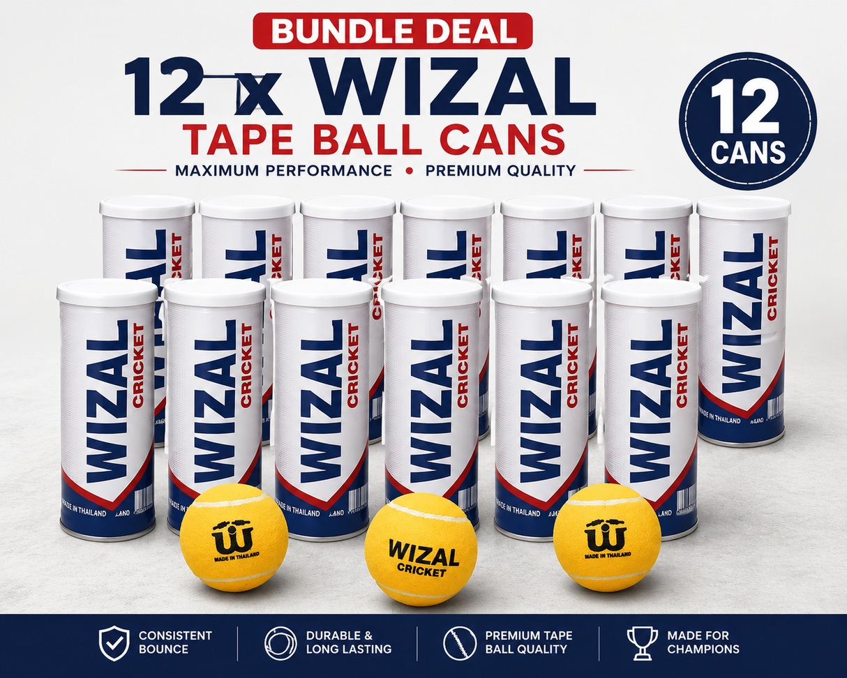 12 x CANS - WIZAL Tape Ball - Bulk Sale- $11.99 Per Can